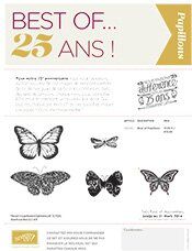 25 ans ça se fête !!!!! encore une promotion stampin up