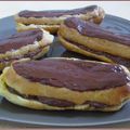 Eclairs au chocolat... miam miam !!!