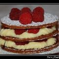 Pour les fetes ;; un site ; gourmant : Mille feuilles aux framboises