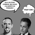 Ribéry et Sarkozy
