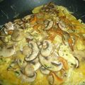 OMELETTE AUX CHAMPIGNONS DES BOIS