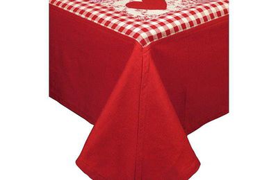 Nappe de table forever rouge COUNTRY CORNER