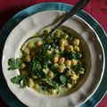 Curry végétalien aux pois-chiches