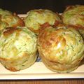 Muffins Courgettes Chèvre