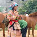 portraits - Bac Ha market - Sapa