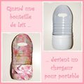 TUTO DIY : faire un chargeur pour portable avec une bouteille de lait