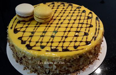 Entremet Fruits de la passion