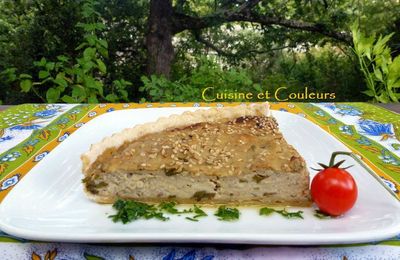 Tarte " Baba ghanoush " (à l'aubergine et tahin)