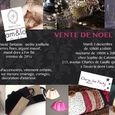 Vente de Noël