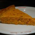 Tarte courge butternut et cheddar