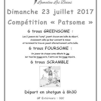 Dimanche 23 juillet 2017 - Compétition Chapman