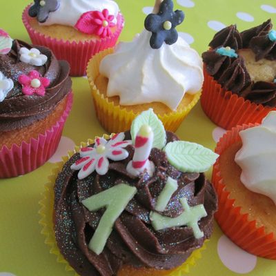 11 août Anniversaire de mon frére : 14 ans et un atelier Cup Cake génial....