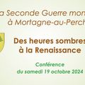15. Conférence 39-45 Mortagne 19 octobre 2024