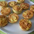 mini flans jambon courgette (27/09/2009)