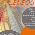 Soirée ELEOS ("miséricorde" en grec) le 5 décembre.