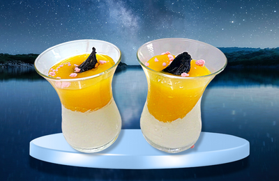 Pannacotta à la mangue 