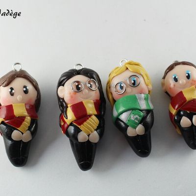 Marque page, collier ou porte clef pour fan de Harry Potter