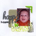 happy hippie