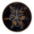A russet-painted black-glazed 'snowflake' bowl, Song dynasty (960-1279)