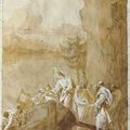 Giovanni Domenico Tiepolo (Venise 1727-1804); La vocation des fils de Zébédée (Matthieu 4:21-22)