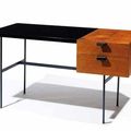 Pierre Paulin (1927-2009) Bureau CM141. Edition Thonet France, 1954