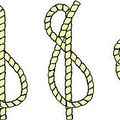 1.-comment faire un noeud en huit