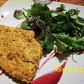 Galette quinoa / carottes / thon