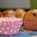 Muffins à la purée d'amandes et aux pépites de chocolat