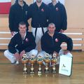 Premières compétitions de l'AS FONTAINE KARATE, premières médailles