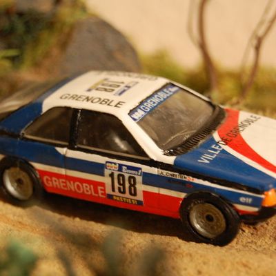 renault fuego 4x4 du Paris Dakar 1984 