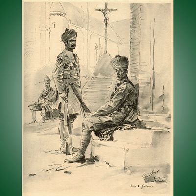 Centenaire 1914 1918. Exposition les Indiens 1914 1915. Saint Venant Octobre 2014.