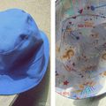 little traveller #2, chapeau et couverture