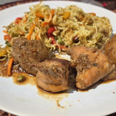 Poulet mariné à la chinoise