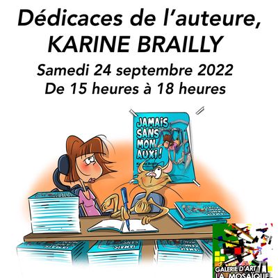 Séance de dédicaces 