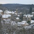 Un dimanche à Couze sous la neige