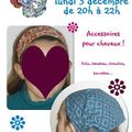 Atelier Couture Accessoires pour cheveux - Lundi 3 décembre