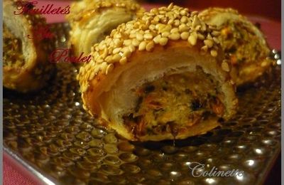 Feuilletés au poulet pour l'apéro