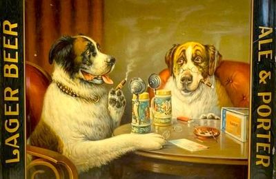 Chien d'arrêt...de la malbouffe !