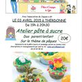 Atelier DUO Pâques et Pâte à sucre le 3 avril à 19h