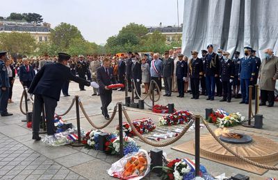 COMMEMORATION DU 81e ANNIVERSAIRE DE LA BATAILLE D'ANGLETERRE