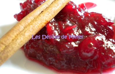 Compote d'airelles