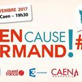 30 novembre 2017: CAEN CAUSE NORMAND... Toute seule?