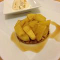 Ananas rôti à la vanille et au sirop d'érable