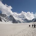 La dernière ligne droite, en route vers le Mont Blanc !