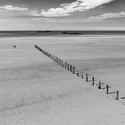 Saint-Malo, plage du Sillon