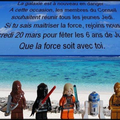l'anniversaire Star wars
