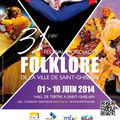31e Festival Mondial de Folklore de la Ville de St-Ghislain. Soirée Polonaise le vendredi 6 juin avec Y. et J. BARDZINSKI.