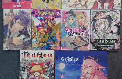 Achats manga Janvier 2024 (+Artbook et occasions)