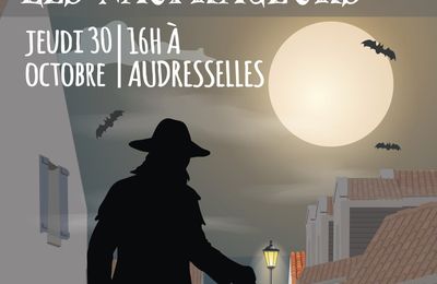 Jeudi 30 octobre, venez frissonner avec nous lors d'une balade théâtralisée ! 