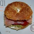 Bagel au saumon & avocat